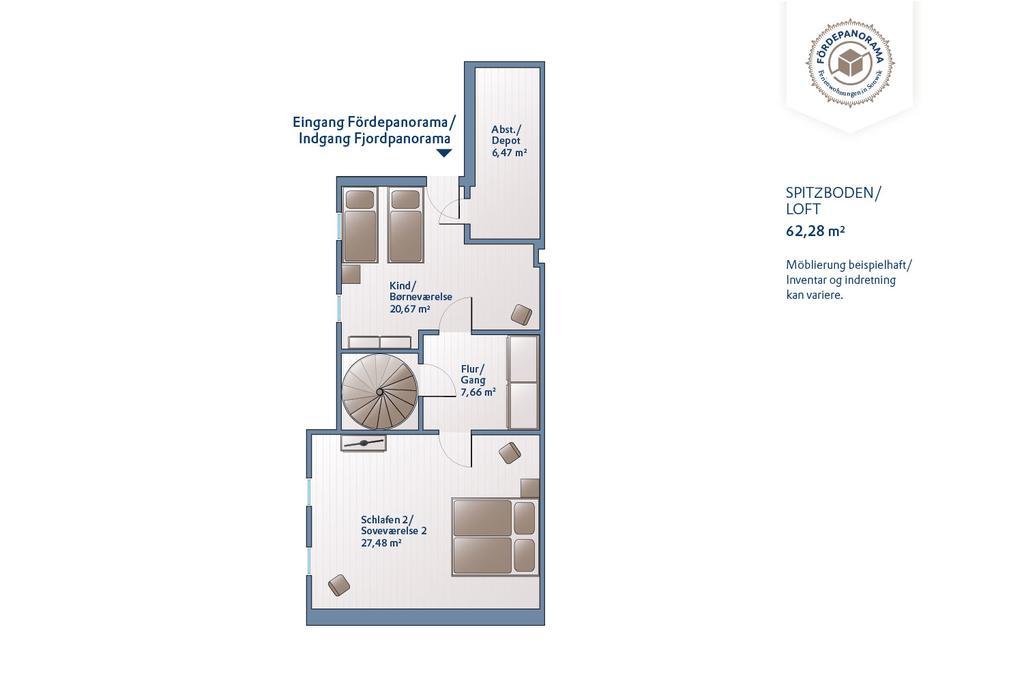 Ferienwohnung Foerdepanorama In Flensburg, Sonwik Luaran gambar
